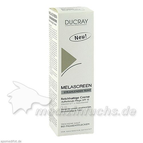 DUCRAY MELASCREEN Strahlender Teint Cr.reichhal., 40 ML