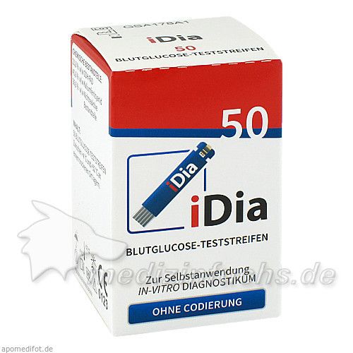 iDia IME-DC Blutzuckerteststreifen, 50 ST