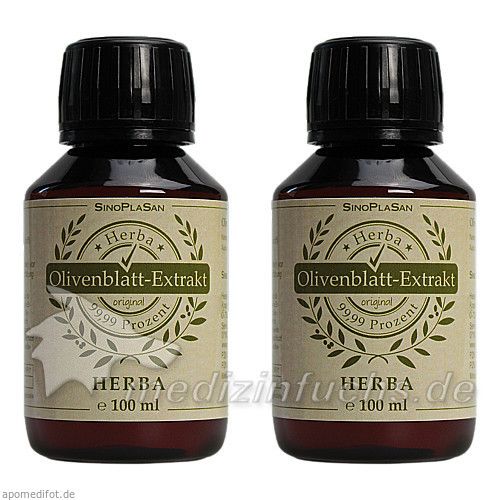 Olivenblatt Extrakt Herba Doppelpack, 2X100 ML