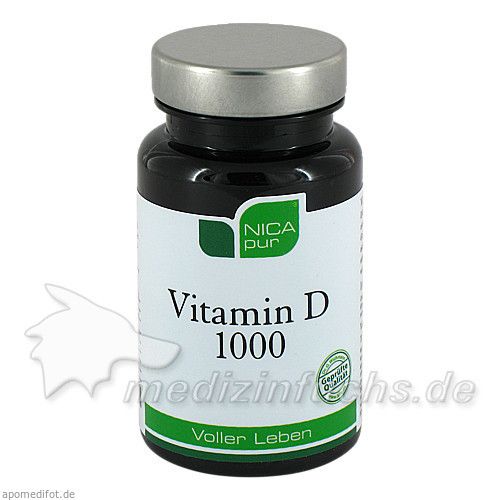 NICApur Vitamin D 1000, 120 ST