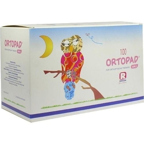 ORTOPAD for girls regular Augenokklusionspfl., 100 ST