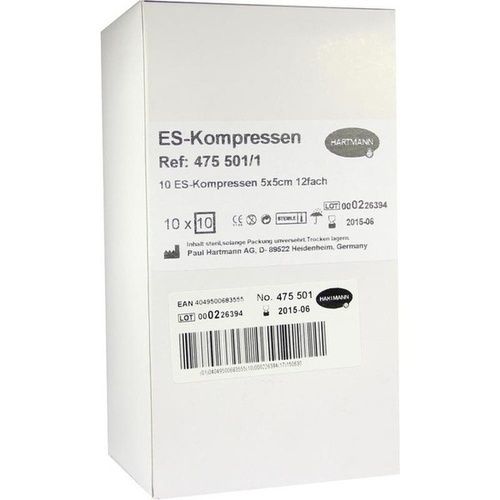 ES-Kompressen steril 5x5cm Großpackung, 10X10 ST