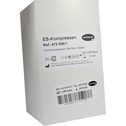 ES-Kompressen steril 10x10cm Großpackung, 20X5 ST