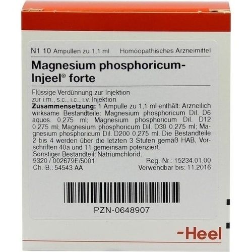 MAGNESIUM PHOS INJ FORTE, 10 ST