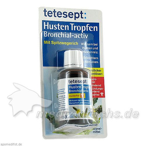 TETESEPT HUSTEN Tropfen Bronchial-activ zuckerfrei, 40 ML