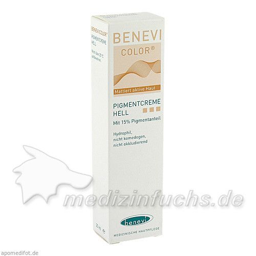 Benevi Color Pigmentcreme hell, 20 ML