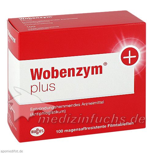 WOBENZYM Plus magensaftresistente Tabletten, 100 ST