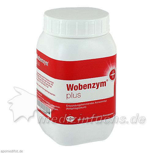 WOBENZYM Plus magensaftresistente Tabletten, 800 ST