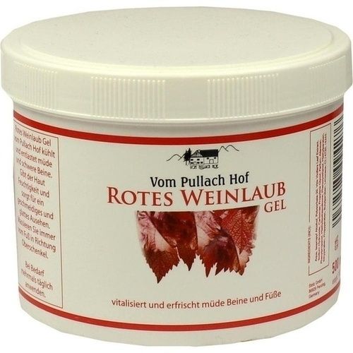 Rotes Weinlaub Gel, 500 ML