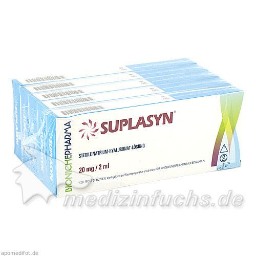 SUPLASYN 20mg/2ml Fertigspritze, 5 ST