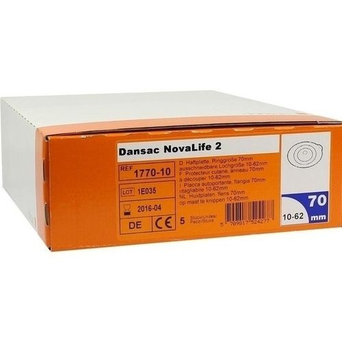 Dansac NovaLife 2 Basisplatte RR 70 10-62mm, 5 ST