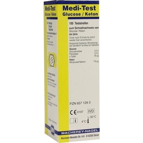 Medi-Test Glucose / Keton, 100 ST