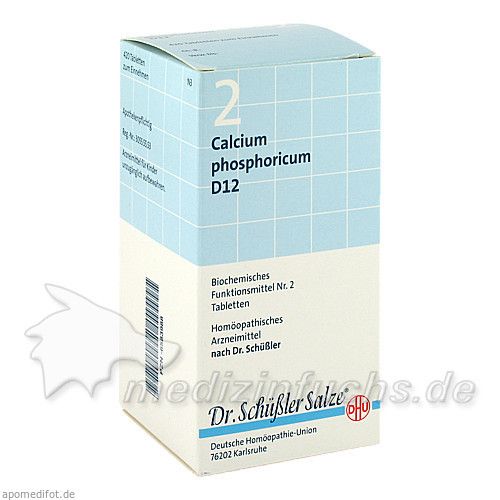 BIOCHEMIE DHU 2 Calcium phosphoricum D12 Tabl., 420 ST