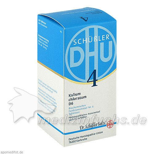 BIOCHEMIE DHU 4 Kalium chloratum D 6 Tabl., 420 ST