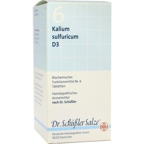 BIOCHEMIE DHU 6 Kalium sulfuricum D 3 Tabl., 420 ST