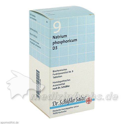 BIOCHEMIE DHU 9 Natrium phosphoricum D 3 Tabl., 420 ST