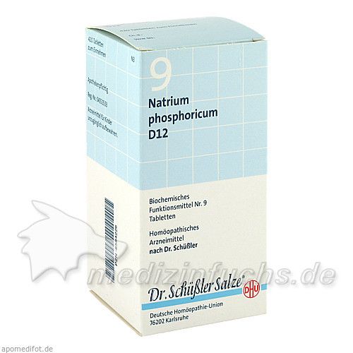 BIOCHEMIE DHU 9 Natrium phosphoricum D12 Tabl., 420 ST