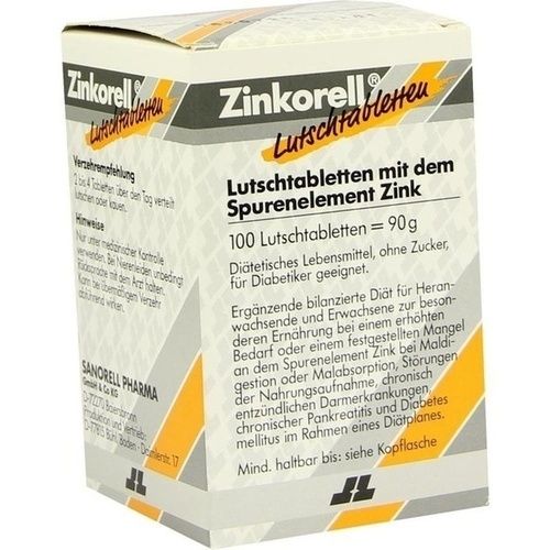 ZINKORELL Lutschtabletten, 100 ST