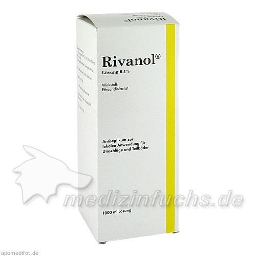 RIVANOL LOESUNG 0.1%, 1000 ML