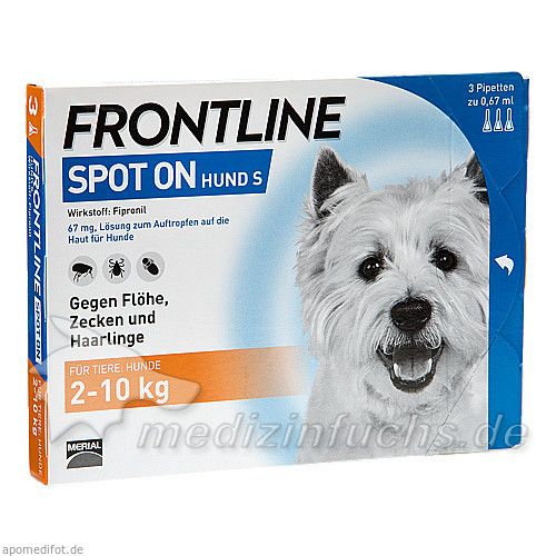 FRONTLINE Spot on H 10 L, 3 ST