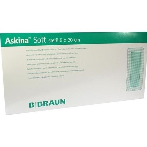 ASKINA SOFT STERIL 9X20CM HYPOALLERGENER WUNDVERBA, 30 ST