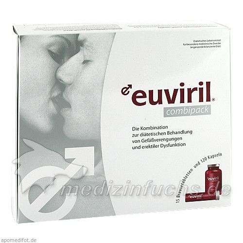 Euviril COMBIPACK (Kapseln+Brausetabl.), 1 P