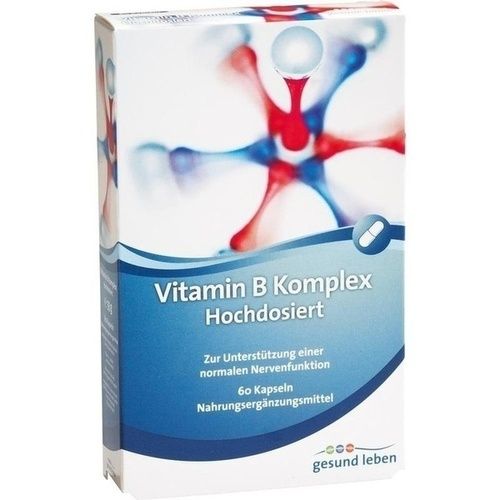 gesund leben Vitamin B Komplex Kapseln, 60 ST