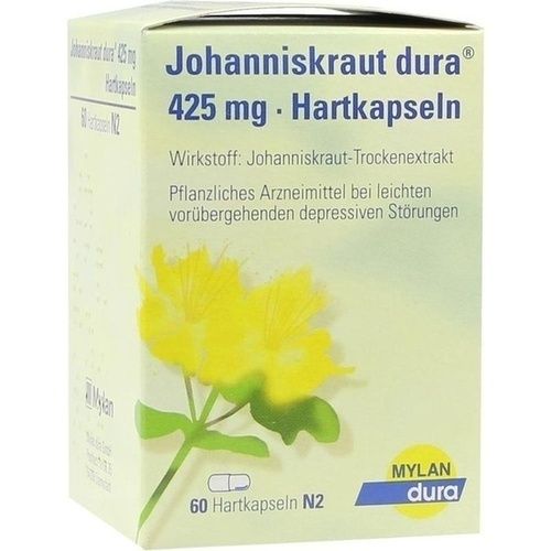 Johanniskraut dura 425mg Hartkapseln, 60 ST