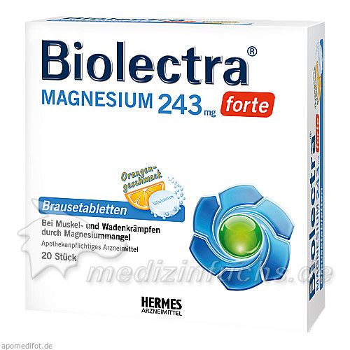 Biolectra Magnesium 243 forte Orange, 20 ST