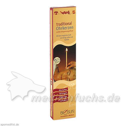 Biosun Ohrkerzen Traditional, 2 ST