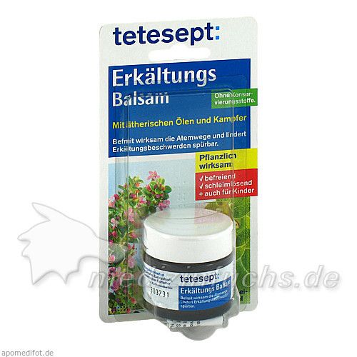 tetesept Erkältungs Balsam, 20 G