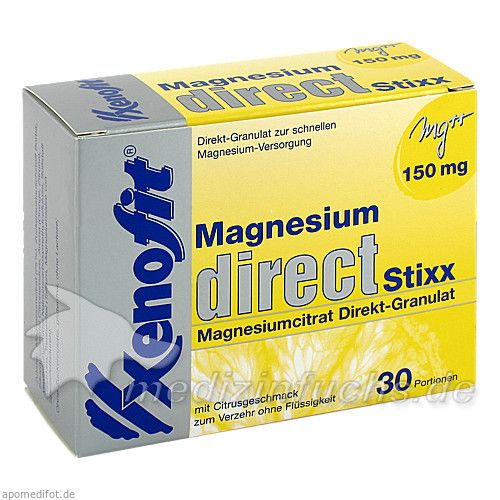 XENOFIT Magnesium direct Stixx Granulat, 30X1.66 G