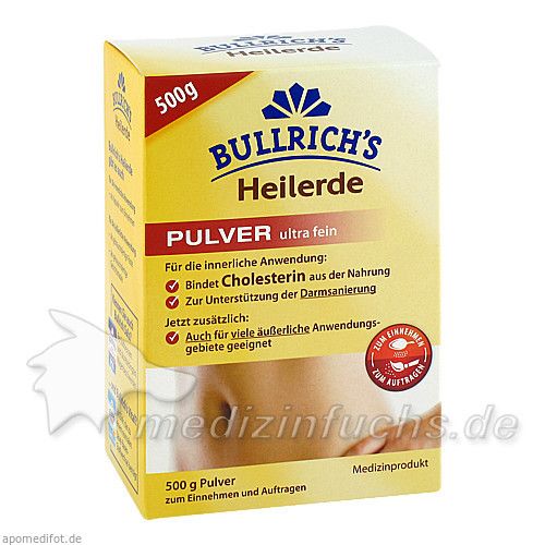 Bullrichs Heilerde zum Einnehmen und Auftragen, 500 G