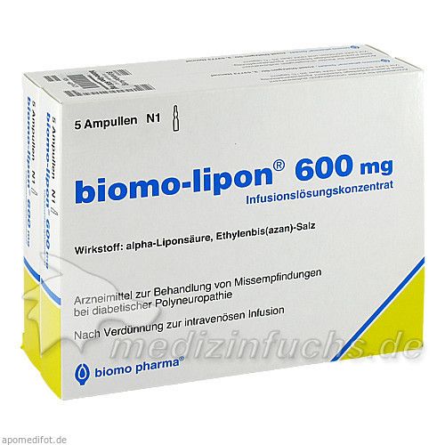 BIOMO LIPON 600mg, 10 ST