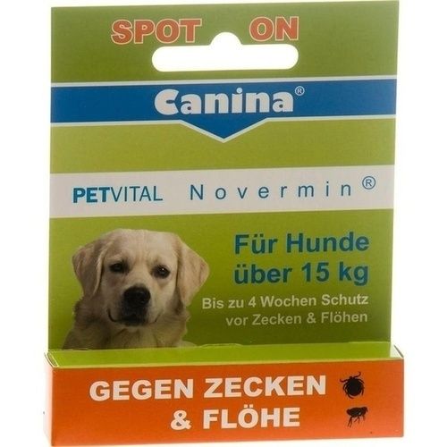 PETVITAL Novermin für Hunde über 15kg vet., 4 ML