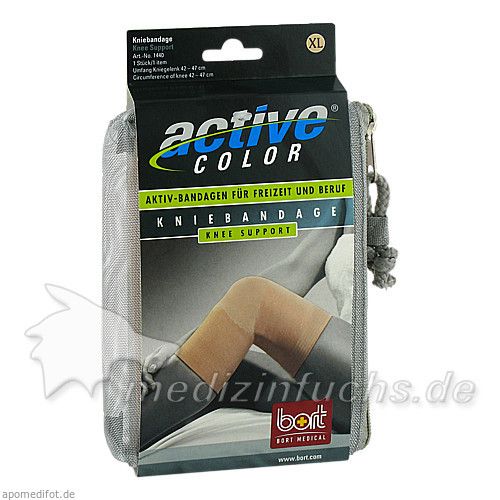 BORT ActiveColor Kniebandage haut x-large, 1 ST