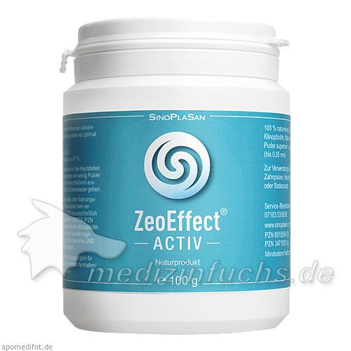 ZEOEFFEKT activ Clinoptilolith-Zeolith Pulver, 100 G