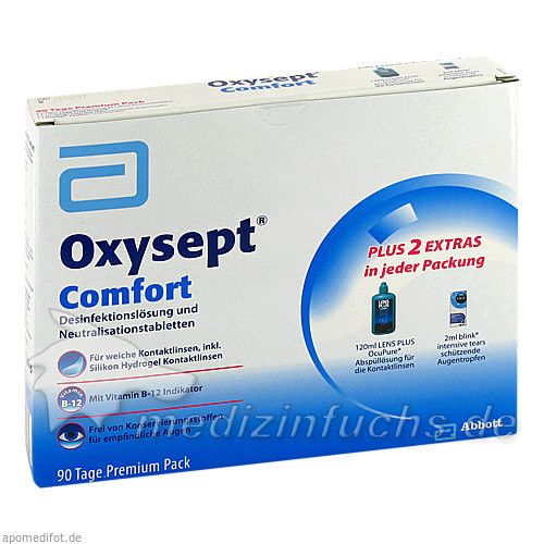 Oxysept Comfort 90 Tage Premium Pack, 1 P