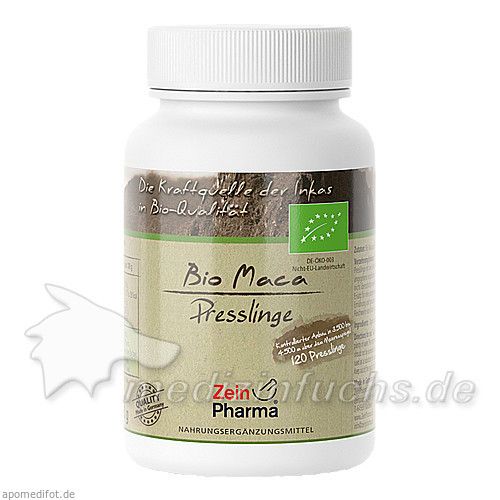 Bio Maca Presslinge, 120 ST