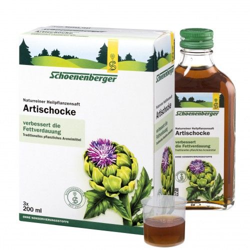 ARTISCHOCKENSAFT SCHOENENBERGER, 3X200 ML