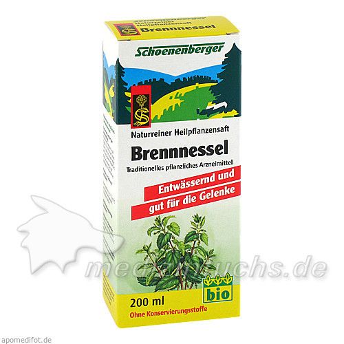 BRENNNESSELSAFT SCHOENENBERGER, 200 ML