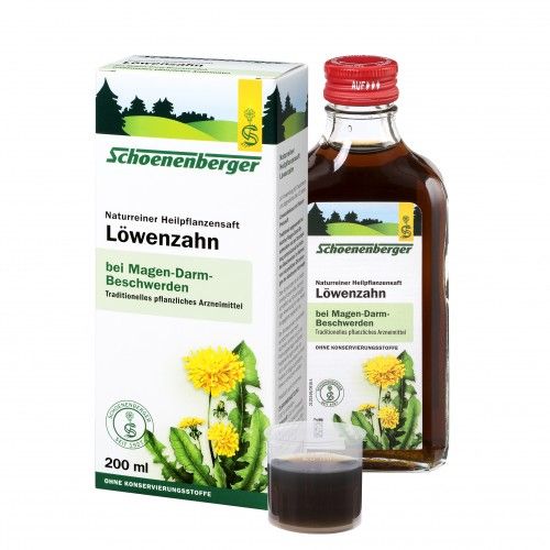 LOWENZAHNSAFT SCHOENENBERGER, 200 ML