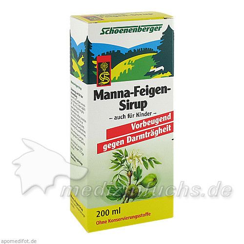 MANNA-FEIGEN-Sirup Schoenenberger, 200 ML