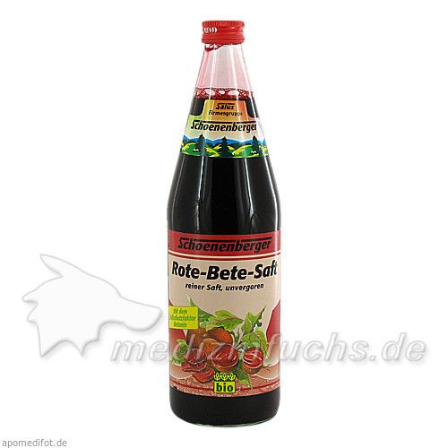 ROTE-BETE-SAFT BIO SCHOENENBERGER, 750 ML