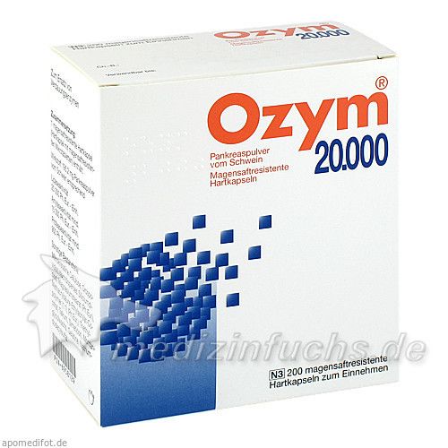 OZYM 20000 Hartkapseln, 200 ST