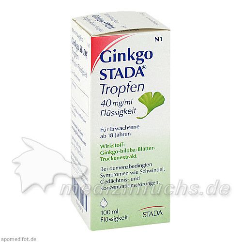 GINKGO STADA TROPFEN, 100 ML