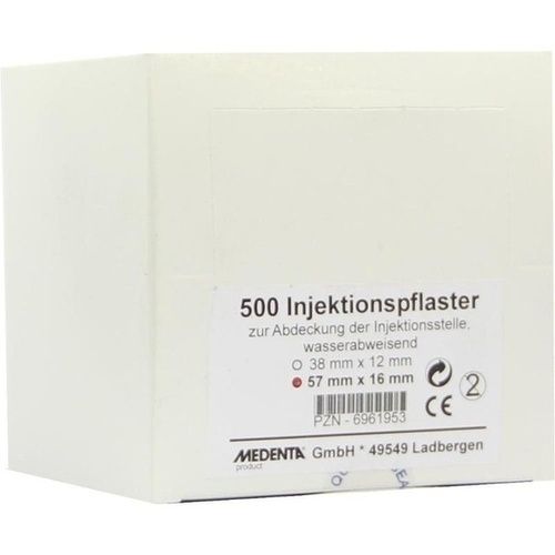 INJEKTIONSPFLASTER 57X16MM, 500 ST