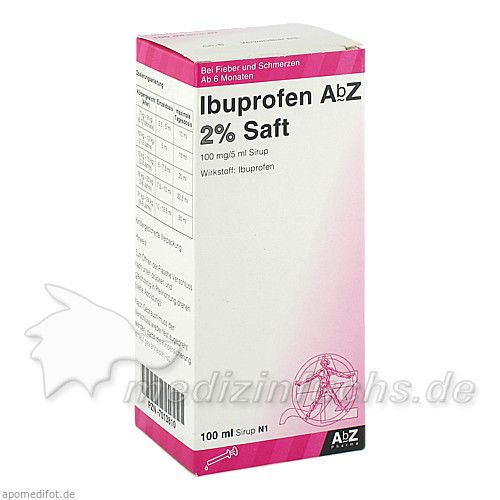 Ibuprofen AbZ 2% Saft, 100 ML