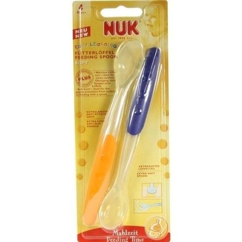 NUK Easy Learning Fütterlöffel Soft (Blisterkarte), 2 ST