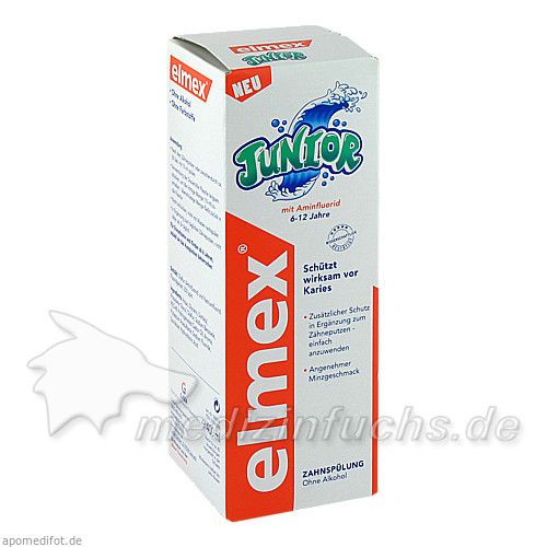 elmex Junior Zahnspülung, 400 ML